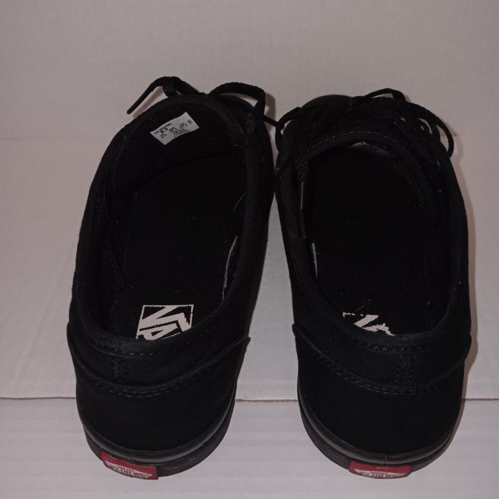 VANS WOMEN'S LACE UP CANVAS SNEAKERS - Picture 8 of 13